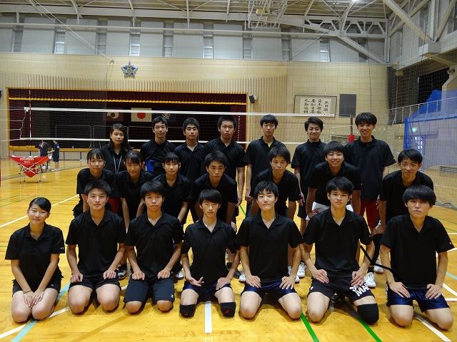 バレーボール 学校生活 熊本県立第二高等学校