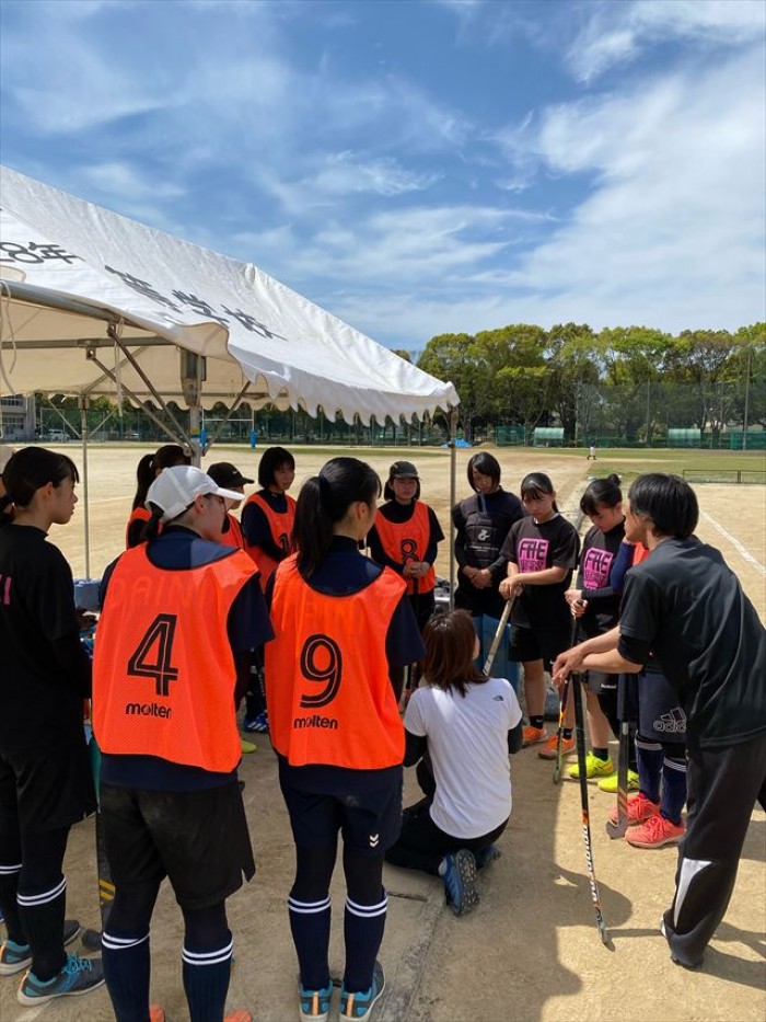 八代清流高校との練習試合 学校生活 ニュース 熊本県立第二高等学校