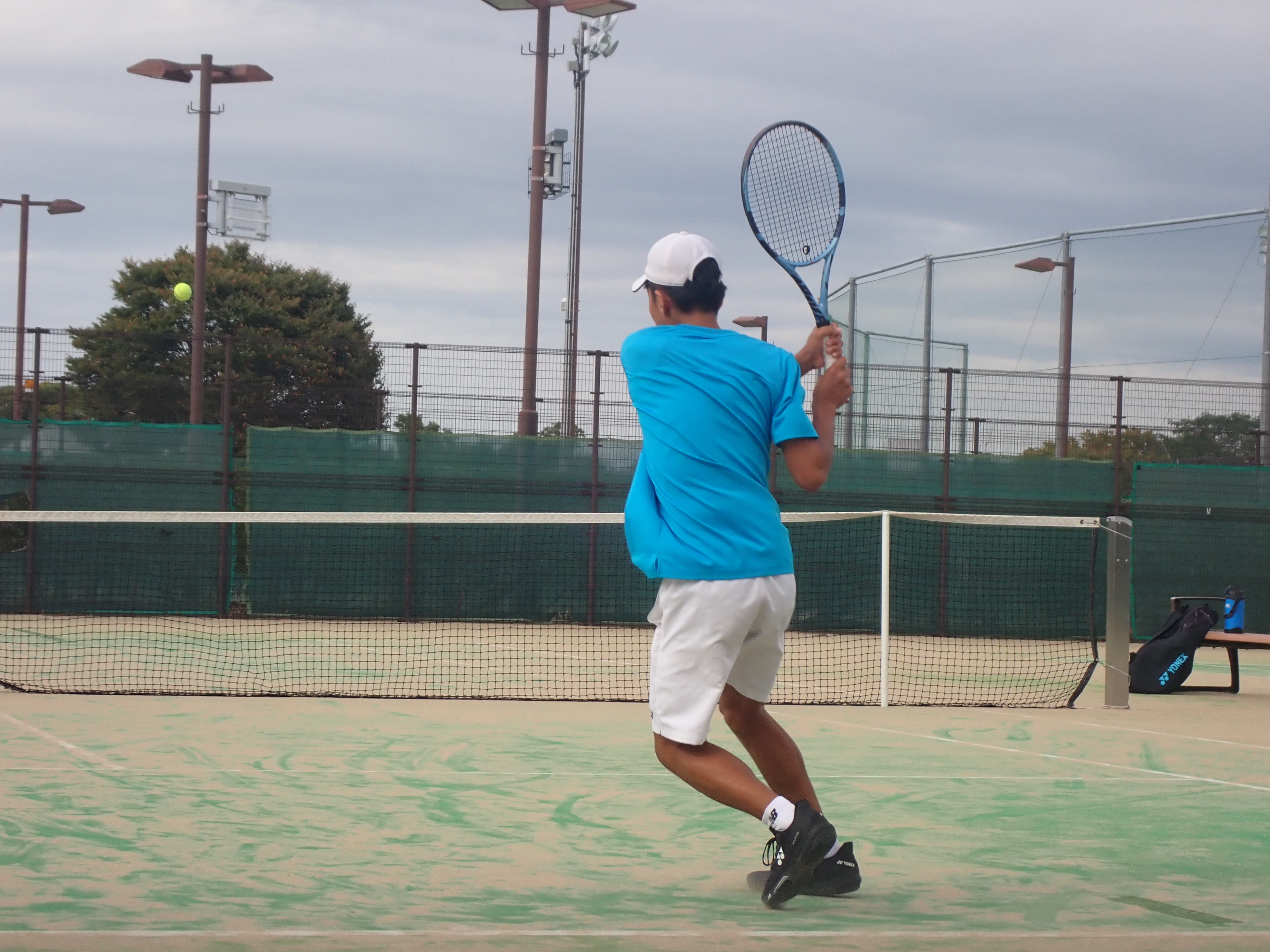 テニス　久しぶりの練習試合