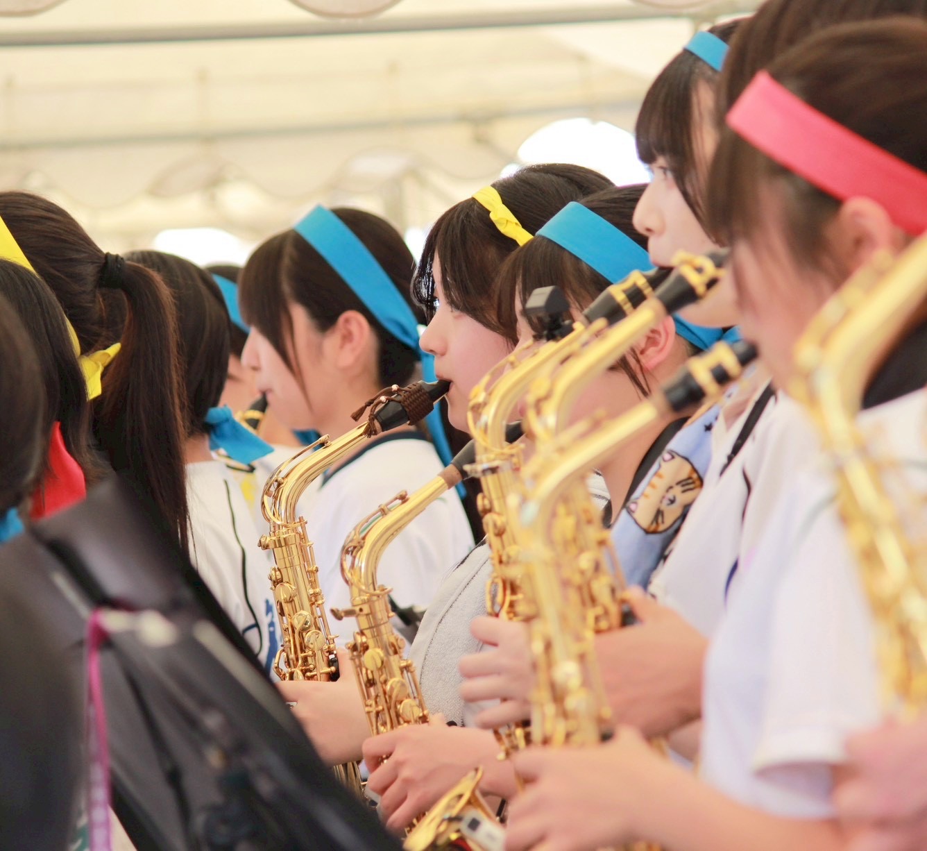 【吹奏楽部】　運動会♫
