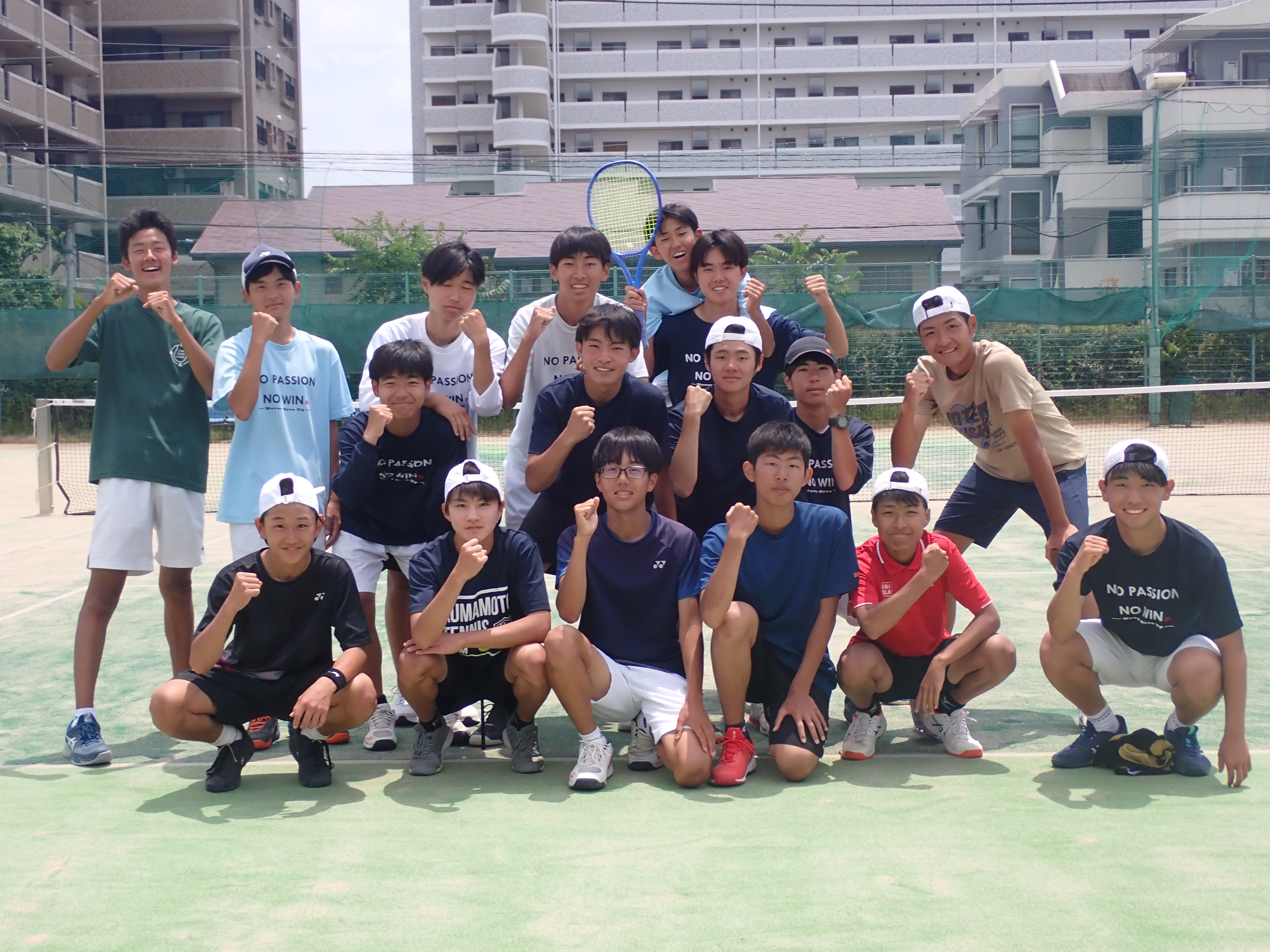 テニス　高校総体３週間前！