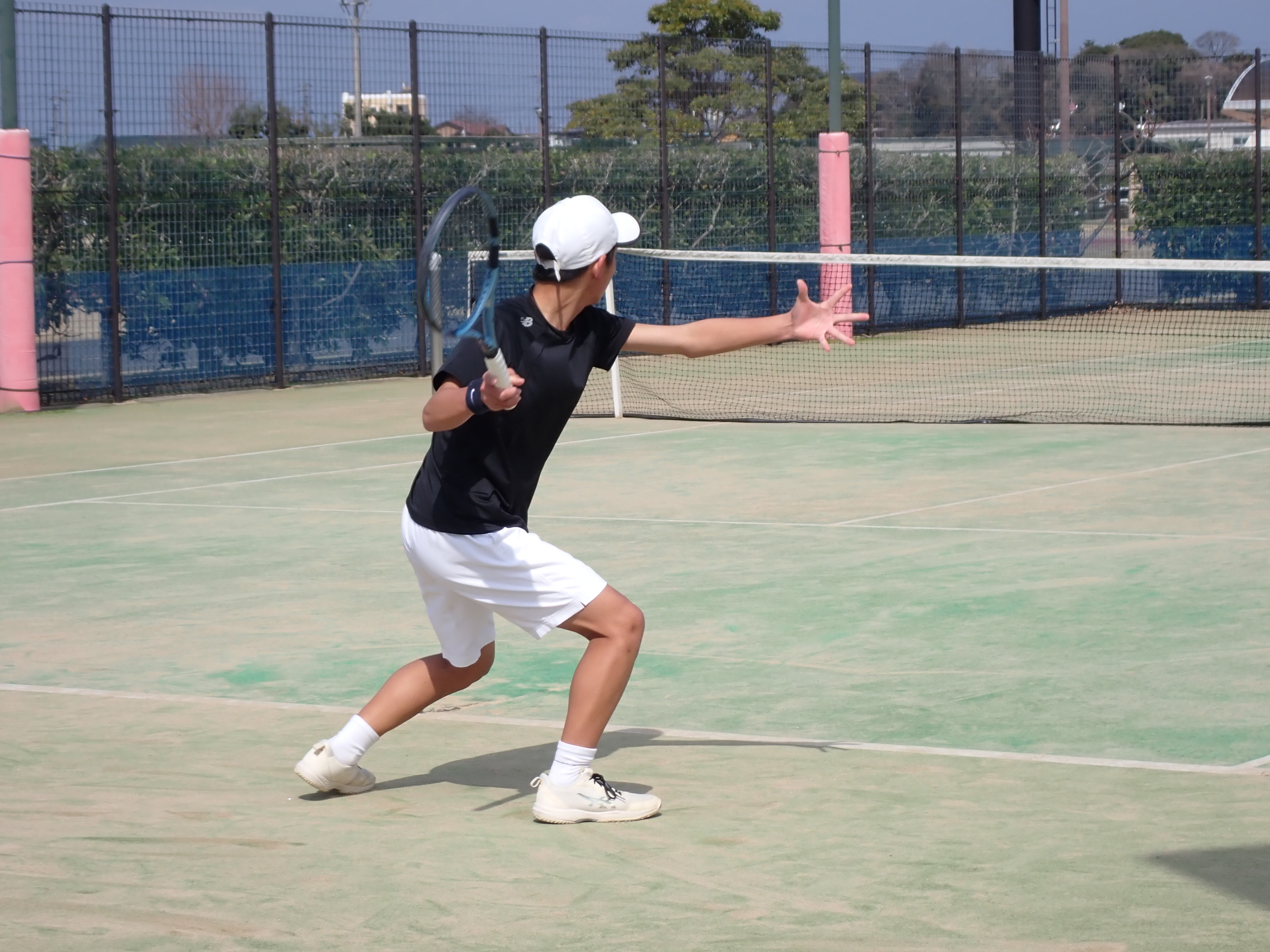 テニス　シングルス準優勝・ダブルス優勝