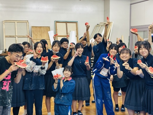 美術科「夏季二高ゼミ」⑤